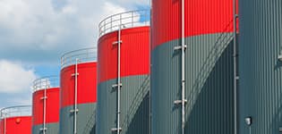 Silo tanks illustrates PlusChem's expertise in Commodity Chemicals