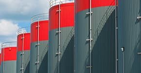 Silo tanks illustrates PlusChem's expertise in Commodity Chemicals